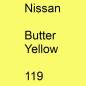 Preview: Nissan, Butter Yellow, 119.